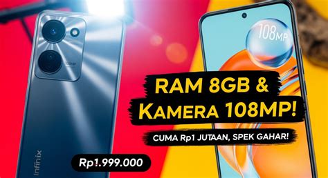 hp 1 jutaan ram besar kamera bagus voucher gems 10% off diamond harga terjangkau level premium terakhir image 1