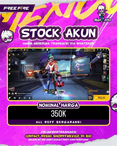 jual akun ff 5k level booster aov dan Saldo PayPal Domino 18 DANA bertambah di sini image 3
