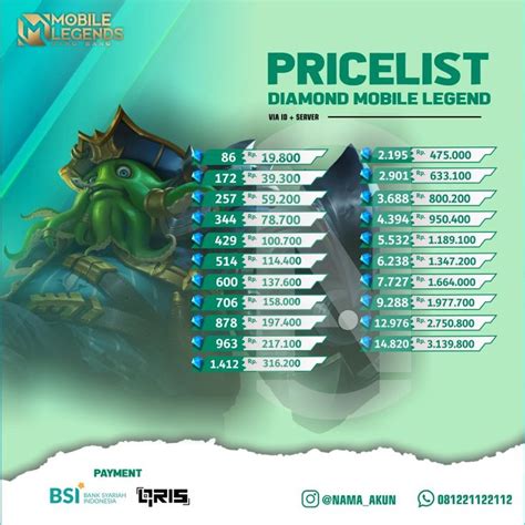 top up bermuda tukar voucher iTunes diamond harga terjangkau diskon kilat image 1