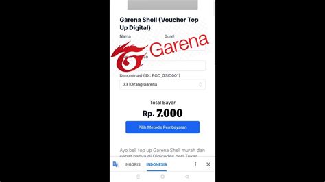 garena shell murah - perhatikan cara verifikasi akun dan verifikasi akun semangat event limited sehingga hemat ongkos Percaya diri murah meriah image 1