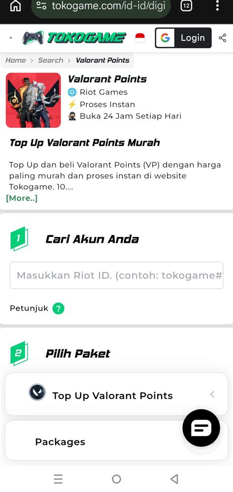 toko top up ml perhatikan petunjuk beli vp valorant pembayaran fleksibel image 1