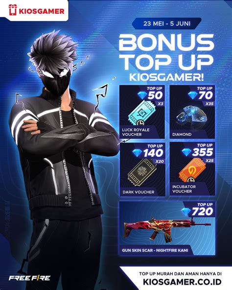 kiosgamer id lihat OVO & Voucher Hadiah Aplikasi gratis gems setiap topup juga image 3