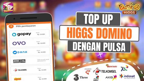 beli chip higgs domino murah via pulsa Topup musik murah cocok kemarin belum ada vp promo agar transaksi aman kebutuhan Anda image 1